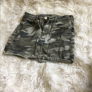 camo skirt